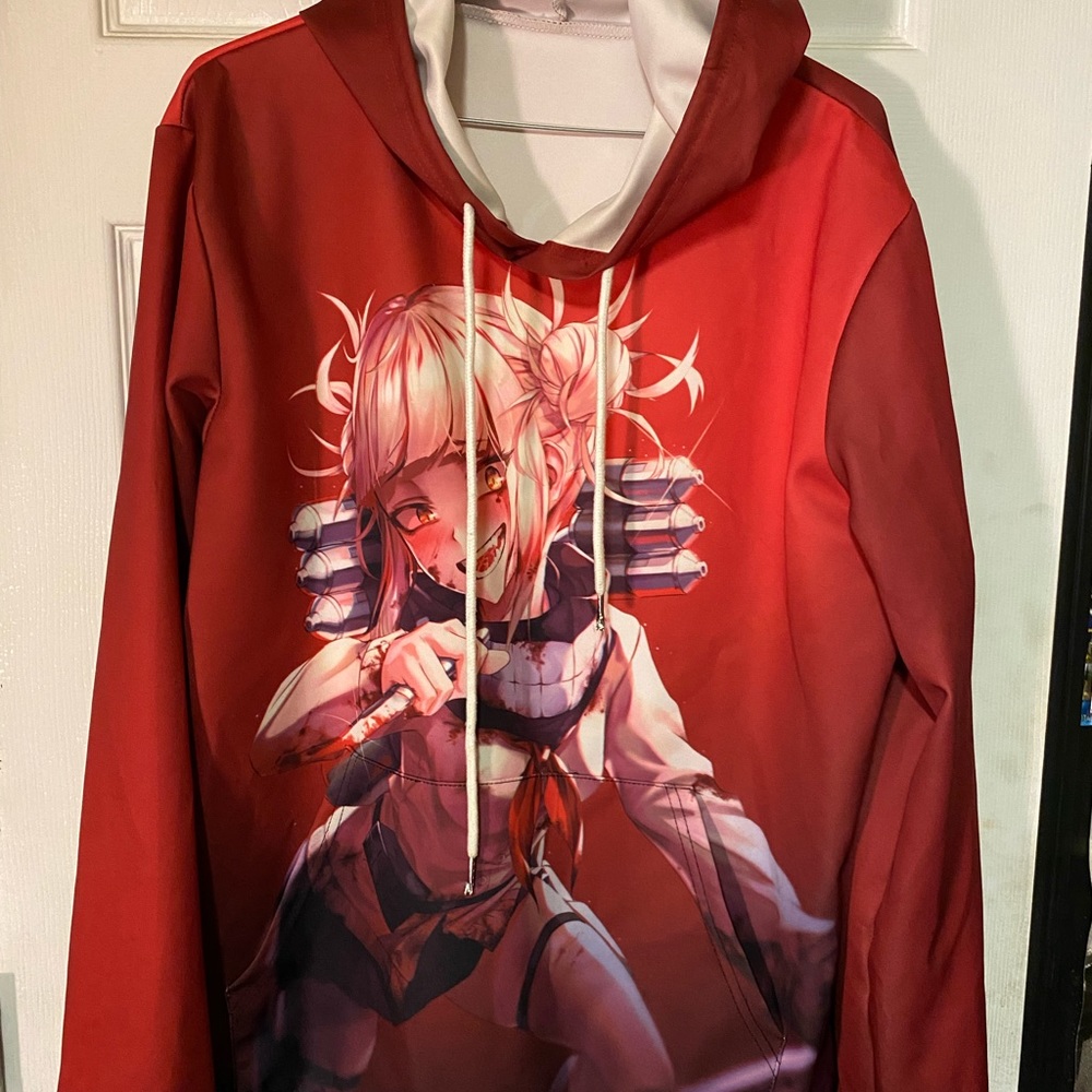 Himiko toga all over print hoodie my hero academia anime